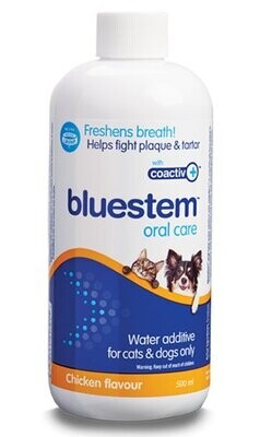 Bluestem Oral Care Water Additive 500ml - 口腔护理水 猫狗通用