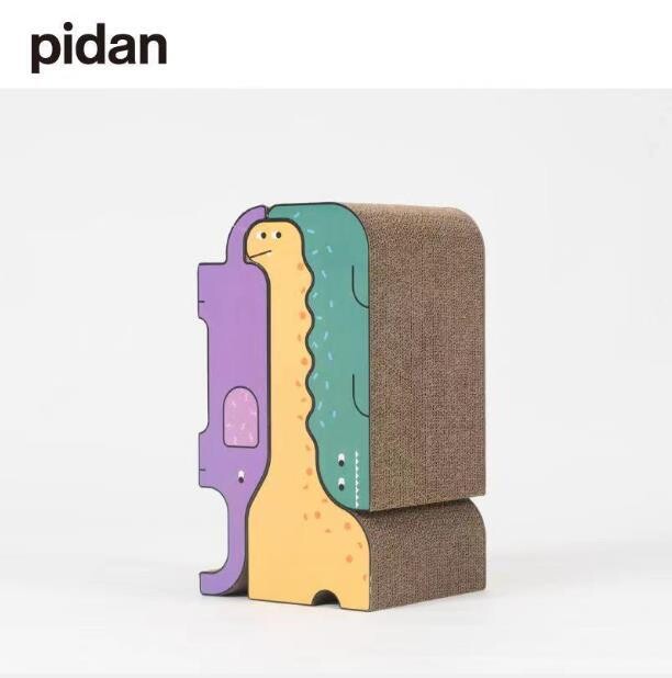 Pidan Cat Scratcher, Animal Set, Set of 3 Pieces