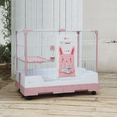 Rabbit Crate Habitat -  达洋兔笼兔子荷兰猪龙猫豪华抽屉式