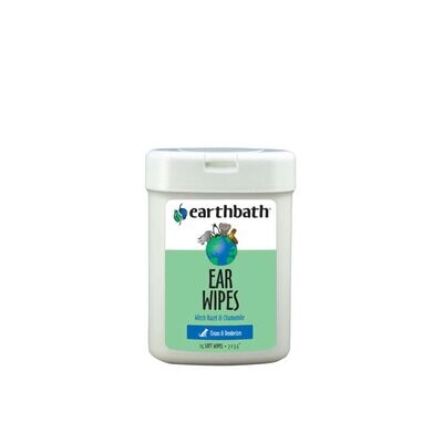 Earthbath Ear Wipes (25ct) - 洁耳湿巾猫狗通用
