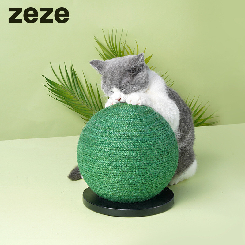 Zeze Cat Cactus Scratching Ball