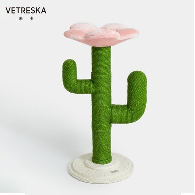 Vetreska Cactus Flower Cat Tree - 未卡花朵仙人掌猫爬架
