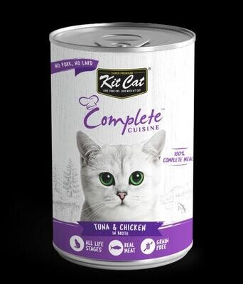 KitCat Complete Cuisine Tuna And Chicken In Broth
