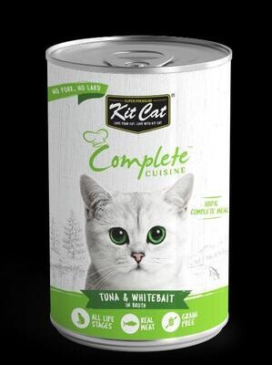 KitCat Complete Cuisine Tuna And Whitebait In Broth-猫咪吞拿鱼