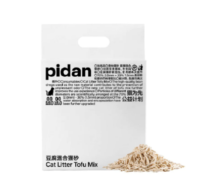 pidan Cat Litter Tofu Mix (Pure Tofu)
