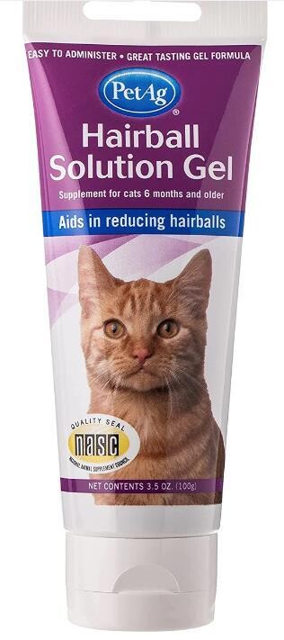 PetAg CAT Hairball Solution Gel - 3.5oz
