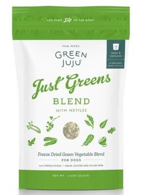 Green Juju Just Greens Freeze Dried Vegetable Blend For Dogs