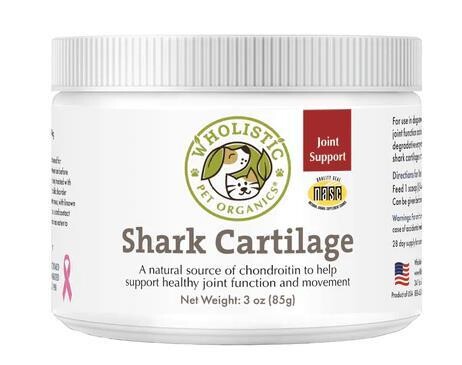 Wholistic Pet Organics Shark Cartilage Joint Support For cat&amp;dog (BB DEC 2024)