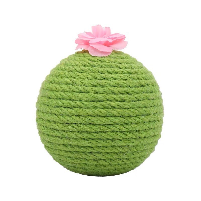 Cactus Ball Sisal Toy for Cats