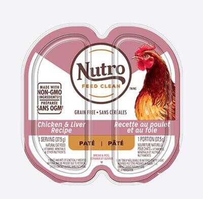 NUTRO™ PERFECT PORTIONS™ADULT WET CAT FOOD PATÉ CHICKEN & LIVER RECIPE