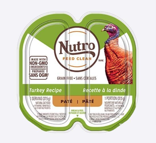 NUTRO™ PERFECT PORTIONS™ADULT WET CAT FOOD PATÉ TURKEY RECIPE