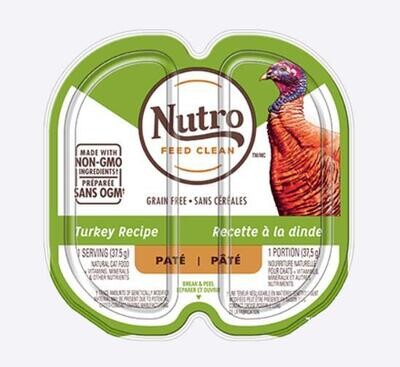 NUTRO™ PERFECT PORTIONS™ADULT WET CAT FOOD PATÉ TURKEY RECIPE-猫猫火鸡肉酱罐头