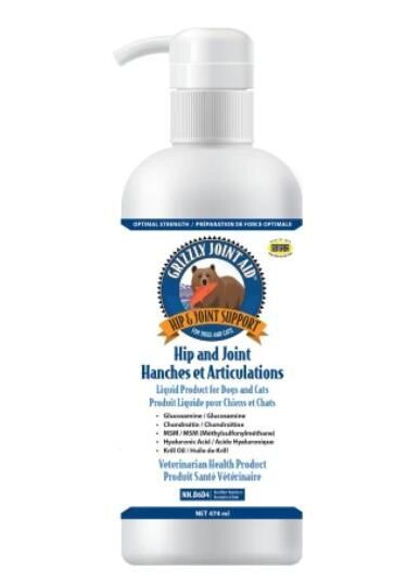 Grizzly Hip & Joint Aid for Dogs & Cats