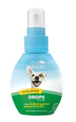 Tropiclean Fresh Breath Drops for Dogs (BB AUG 2024)
