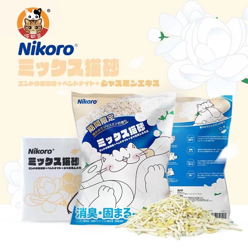 Nikoro Cat Litter Jasmine Flavour - 6L - Limited Edition