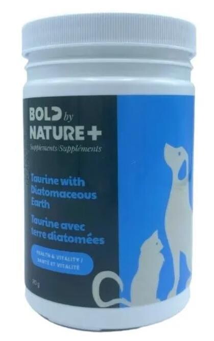 Bold by Nature+ Taurine with Diatomaceous Earth for cat and dog (BB JUN 2024)