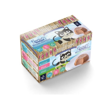Little BigPaw Gourmet Seafood Mousse Selection Wet Cat Food pack