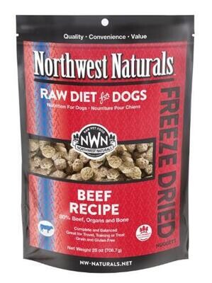 Northwest Naturals Raw Diet Beef Nuggets Freeze-Dried Dog Food