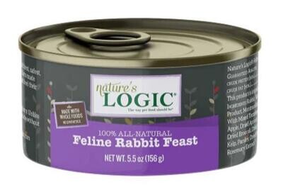 Nature's Logic Feline Rabbit Feast Canned for cats
