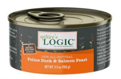 Nature's Logic Feline Duck & Salmon Feast Canned for cats