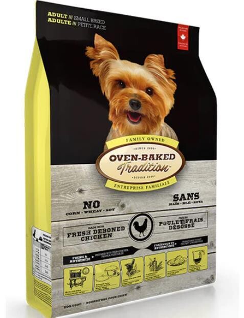 Oven-Baked Tradition small breed dog food - chicken