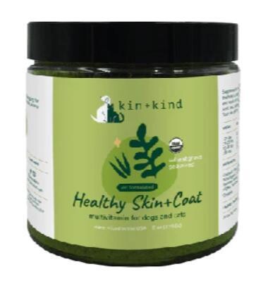 kin+kind Organic Healthy Skin & Coat Supplement for cat and dog
