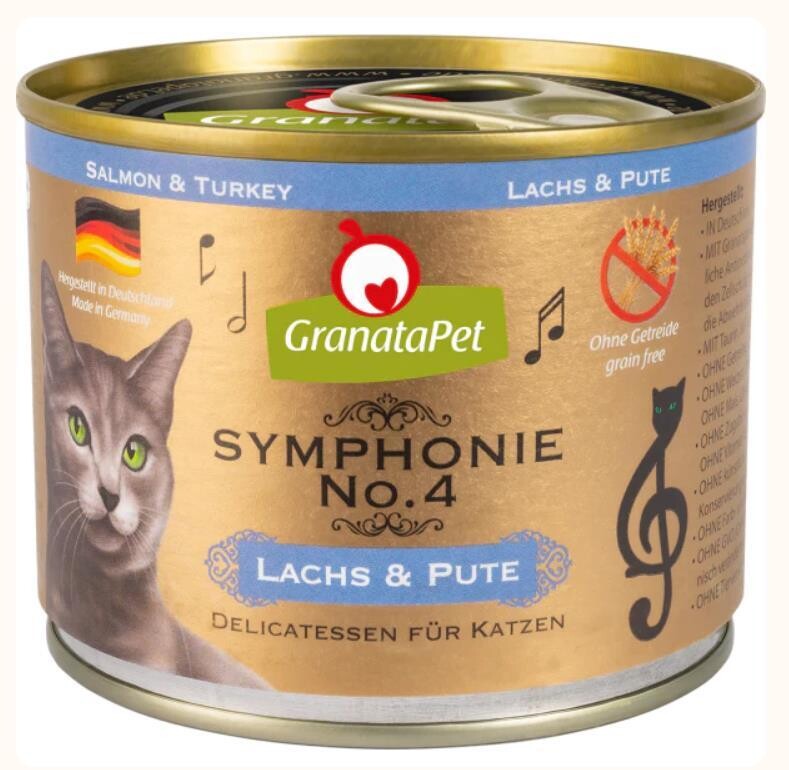 Granata Pet Symphonie Cat Wet Food No.4 Salmon & Turkey