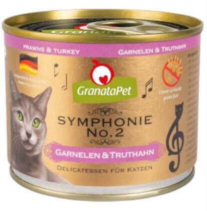 Granata Pet Symphonie Cat Wet Food No.2 Shrimp & Turkey