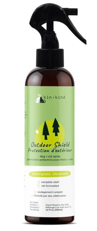 KIN+KIND Outdoor Shield Spray - Lemongrass