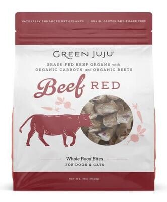 Green Juju Freeze-Dried Whole Food Bites - Beef Red (BB 29 SEP 2024)