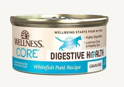 Wellness Core Digestive Health Cat Wet Food  Whitefish Pate