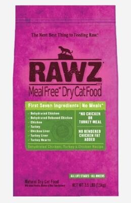 rawz meal free dry cat food-Chicken & Turkey