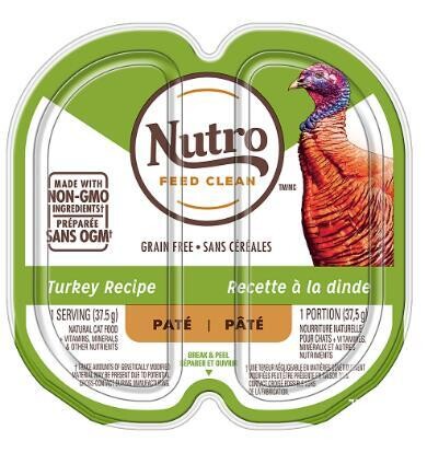 NUTRO™ PERFECT PORTIONS™ADULT WET CAT FOOD PATÉ TURKEY RECIPE