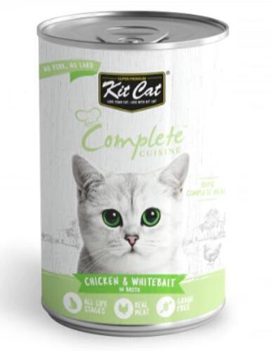KitCat Complete Cuisine 猫咪鸡肉银鱼汤罐头