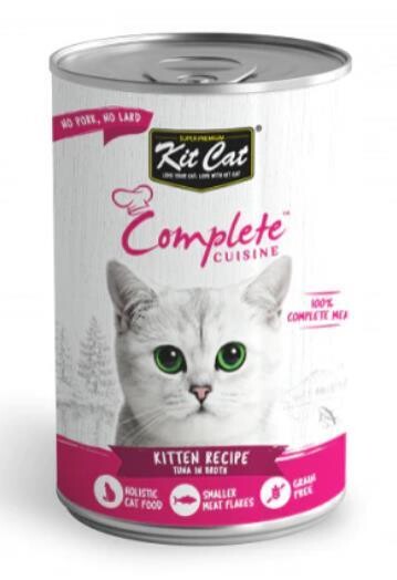KitCat Complete Cuisine Tuna In Broth Kitten Recipe
