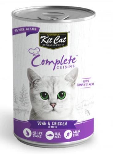 KitCat Complete Cuisine 猫咪吞拿鱼&鸡肉汤罐头
