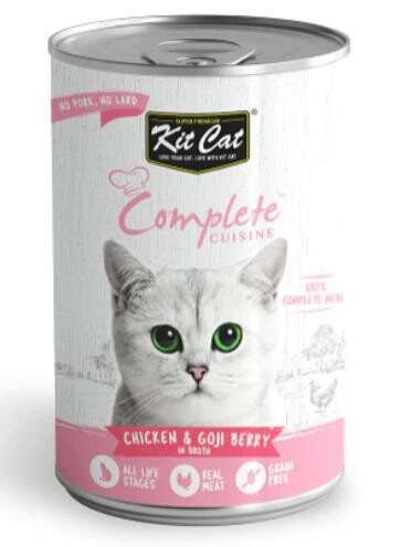 Kitcat Complete Cuisine Chicken And Goji Berry In Broth