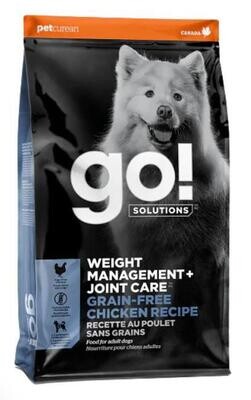 GO WEIGHT MANAGEMENT + JOINT CARE GRAIN-FREE CHICKEN RECIPE DOG