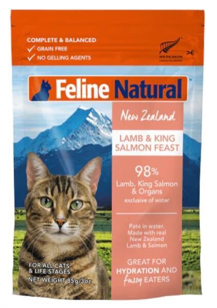 K9 Lamb & King Salmon Pouch for Cats