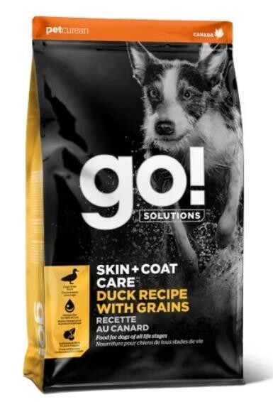 GO SKIN AND COAT DUCK RECEPE WITH GRAINS DOG