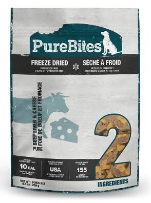 PureBites® Freeze Dried Dog Treat - Beef & Cheese