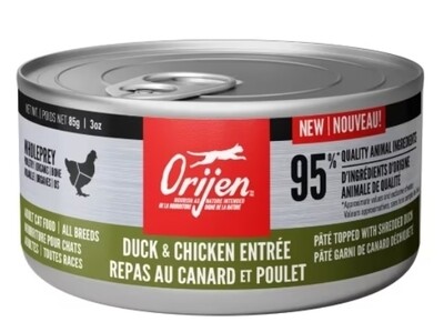 ORIJEN Duck + Chicken Entree Cat Food