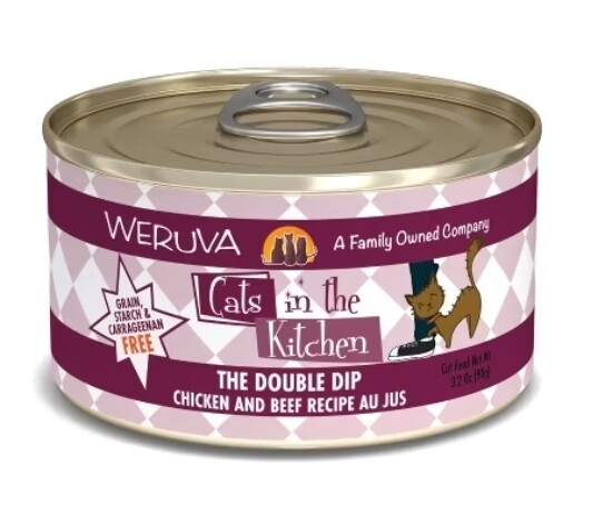 Weruva Cats in the Kitchen The Double Dip Chicken & Beef Recipe Cat Food