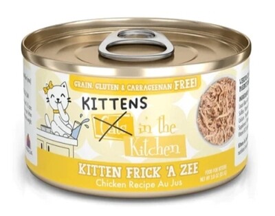 Weruva Kitten Cats in the Kitchen Kitten Frick 'A Zee Chicken Recipe Au Jus Canned Cat Food