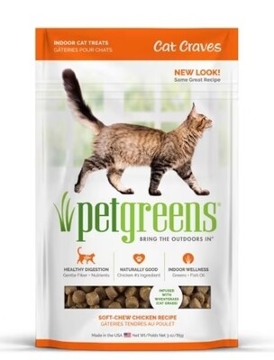Cat Craves Pet Greens Chicken Flavor