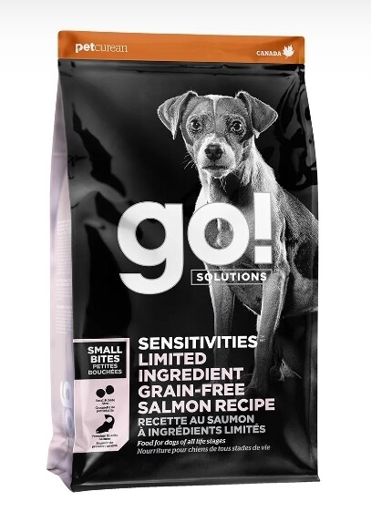 Go! Solutions Sensitivities – Salmon Small Bites dog food