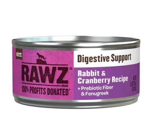 RAWZ® Digestive Support Rabbit &amp; Cranberry Wet Cat Food