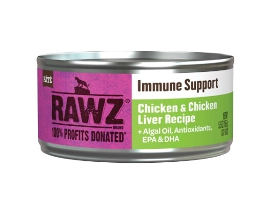 RAWZ® 免疫增强 鸡肉&amp;鸡肝猫猫肉酱罐头