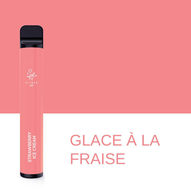 Glace à la fraise