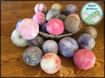 Boules de séchage - Teinte naturelle marbré (3pack)